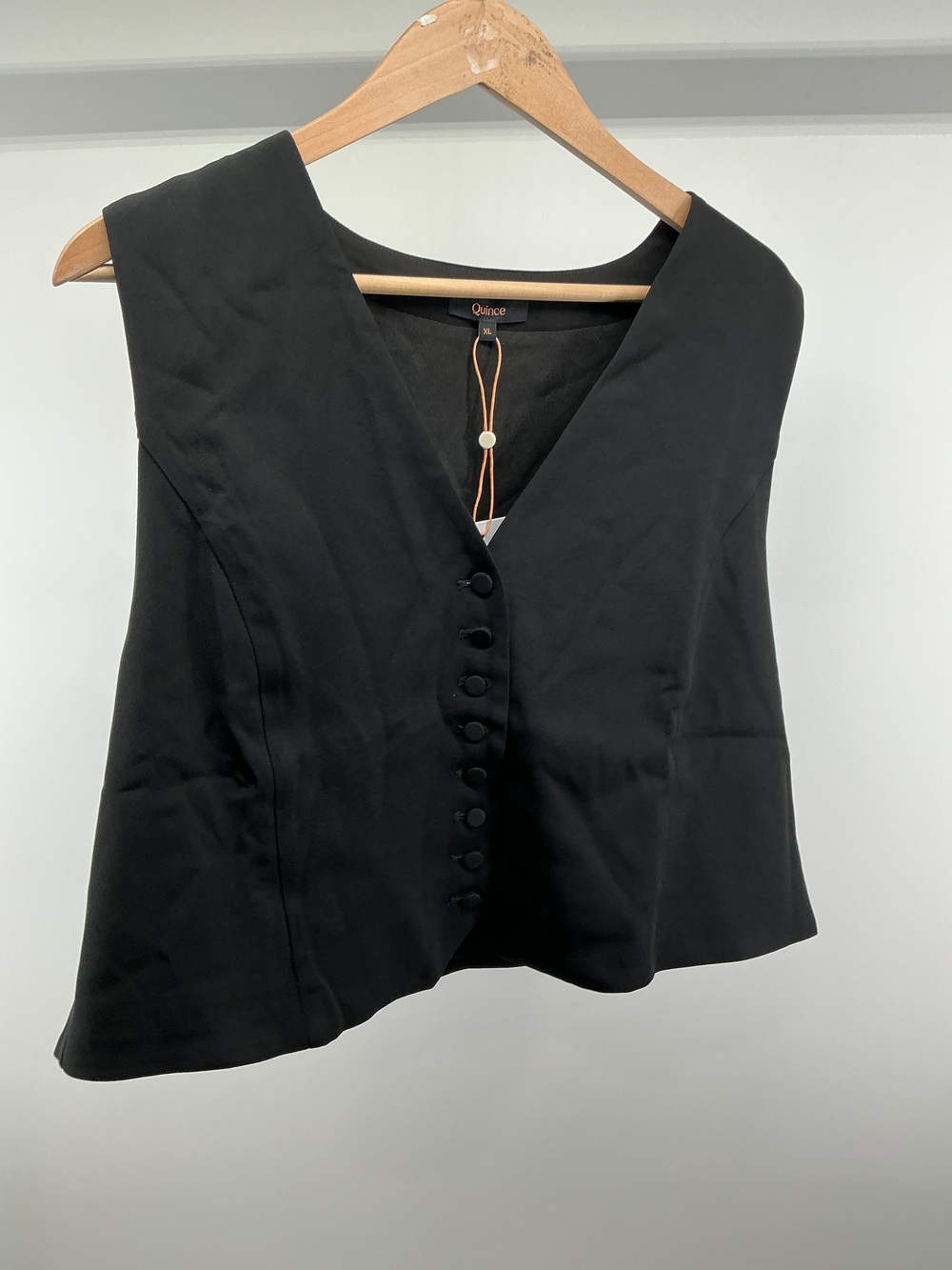 Fluid Crepe Vest